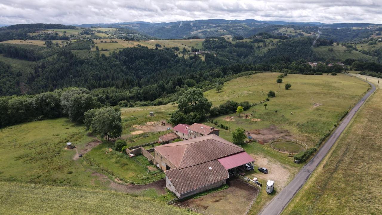 Domaine Du Coq En Pat Bed & Breakfast Augerolles Bagian luar foto