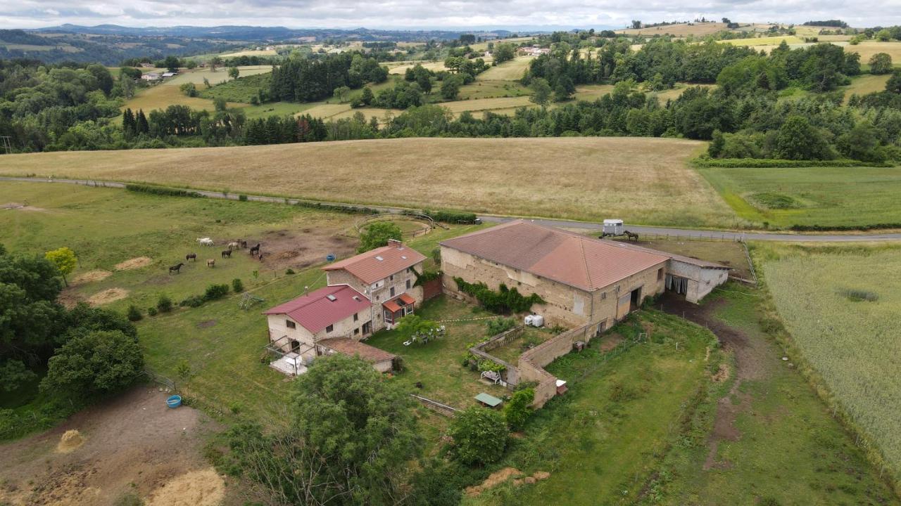 Domaine Du Coq En Pat Bed & Breakfast Augerolles Bagian luar foto