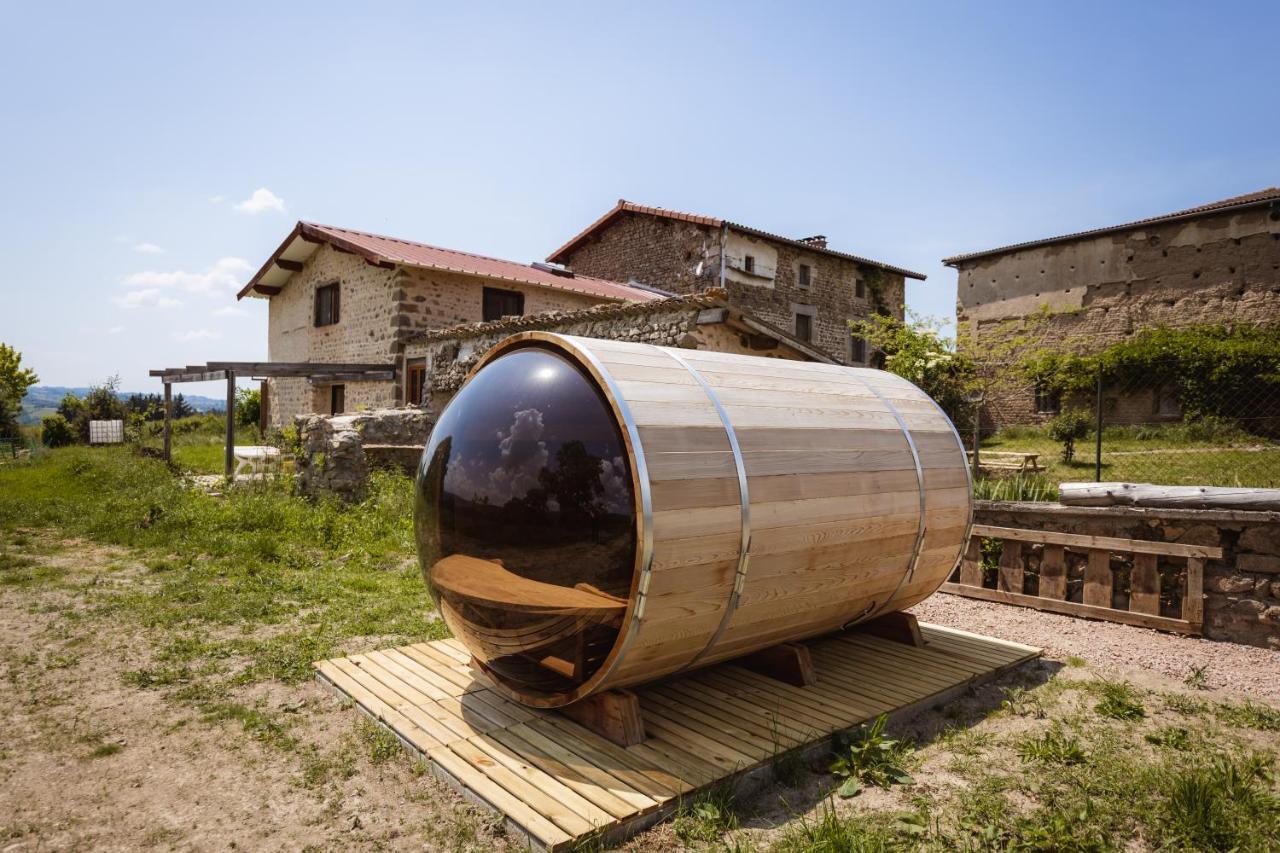 Domaine Du Coq En Pat Bed & Breakfast Augerolles Bagian luar foto
